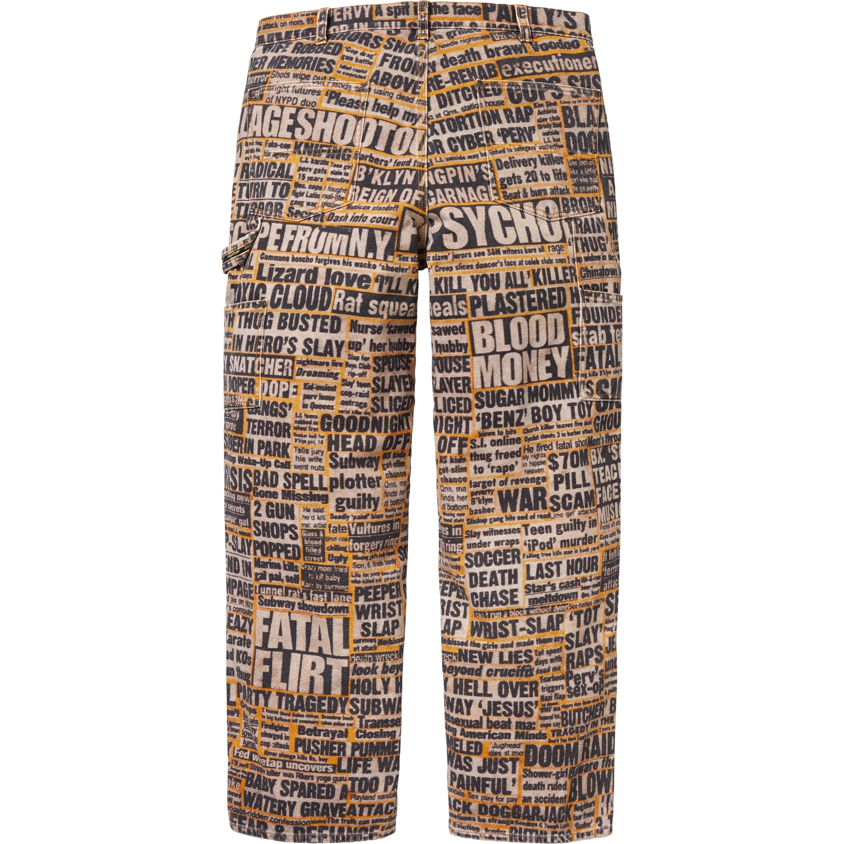 Supreme/Dash Snow Double Knee Painter Pant view 4